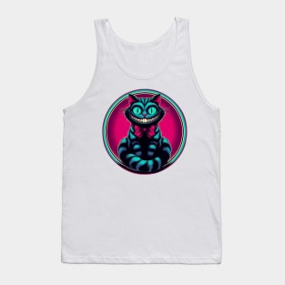 spooky cheshire cat Tank Top